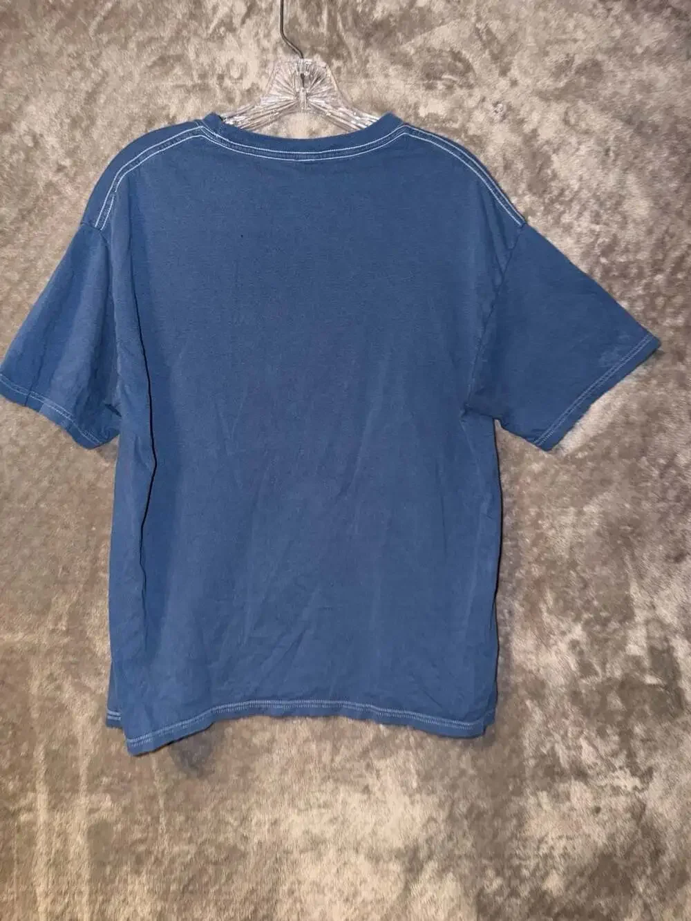 Two Wheels Route 66 Graphic T-Shirt Blue